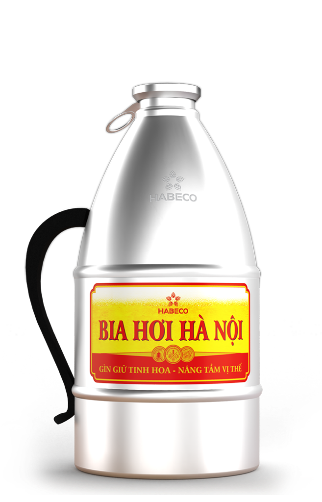 Bia hơi bom Hà Nội KEG 2l